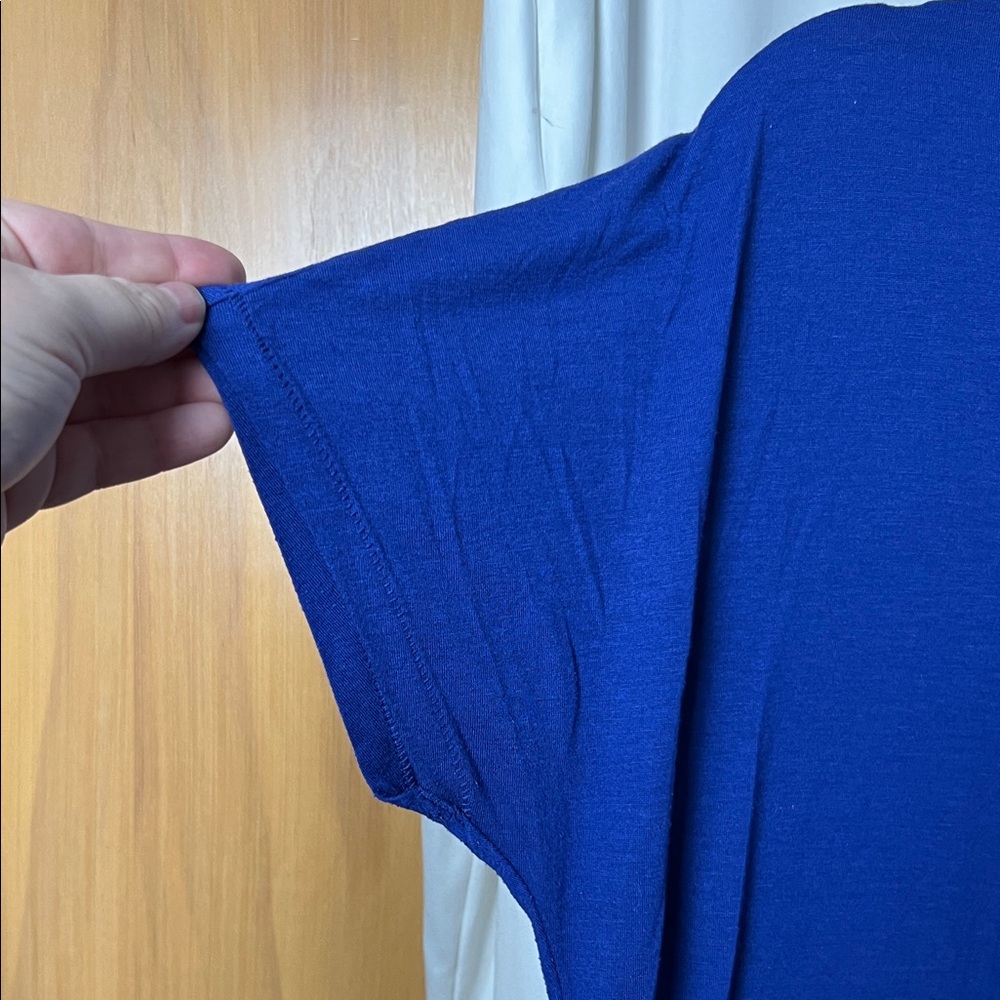 Nike Dri-Fit Blue Loose Fit Tee Shirt Size Medium - Picture 3 of 8